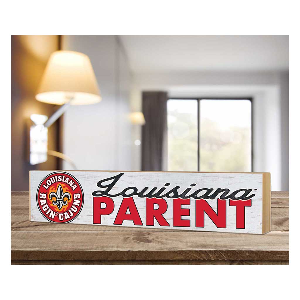 KH Sports Fan - Wholesale Desk/Tabletop Sign - 3x13 Block Parents Louisiana State Lafayette Ragin Cajuns1