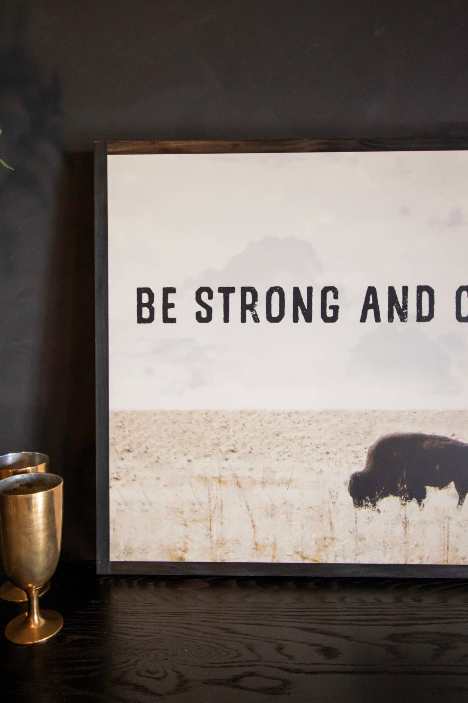 Joyfully Said - Wholesale Art Print - Strong and Courageous | Fine Art4