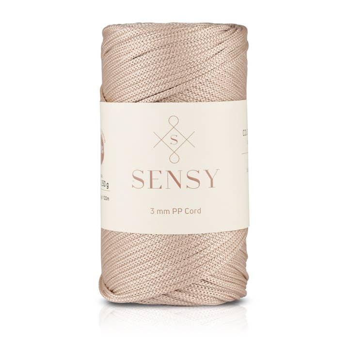 Sensy - Wholesale Craft Supplies - Sensy Premium 3mm - 131 yards 100% Polyester Macrame Cord