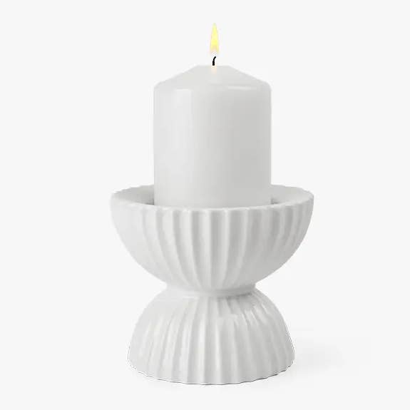 Danish Design Collective - Vente Bougeoirs - Lyngby Porcelæn - Tura - Bougeoir décoratif en porcelaine3