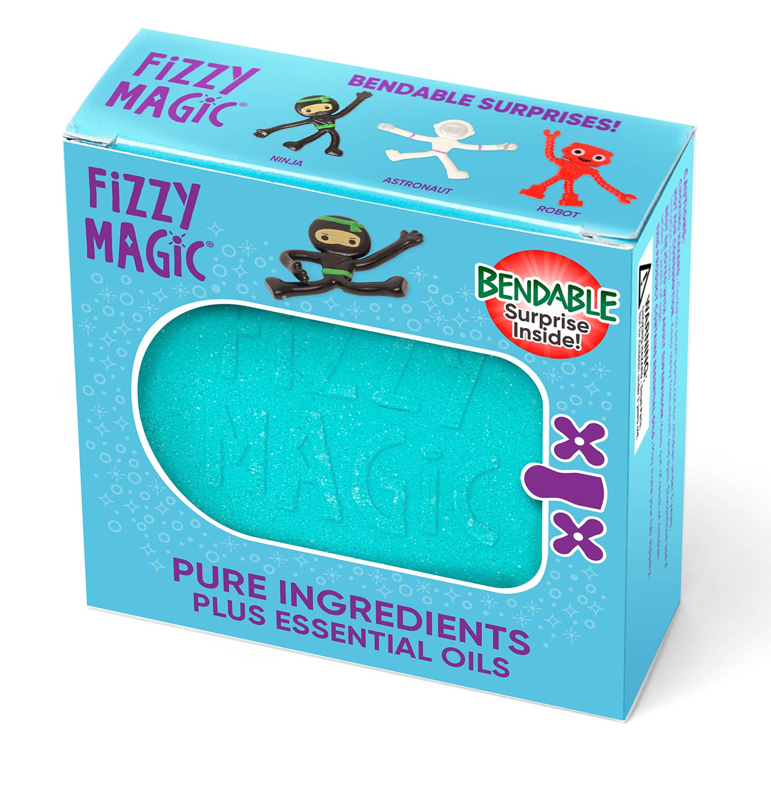 Purposeful Bliss - Fizzy Magic - Wholesale Bath Bomb/Fizz - Bath Bombs Bendable Science Toys Inside Display3