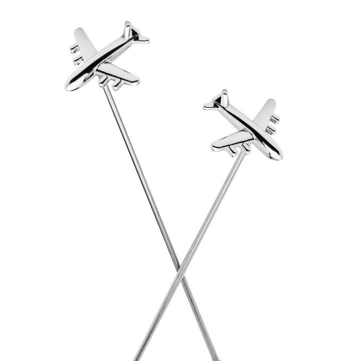 Ensemble de deux agitateurs pour avions pour la vente par Godinger