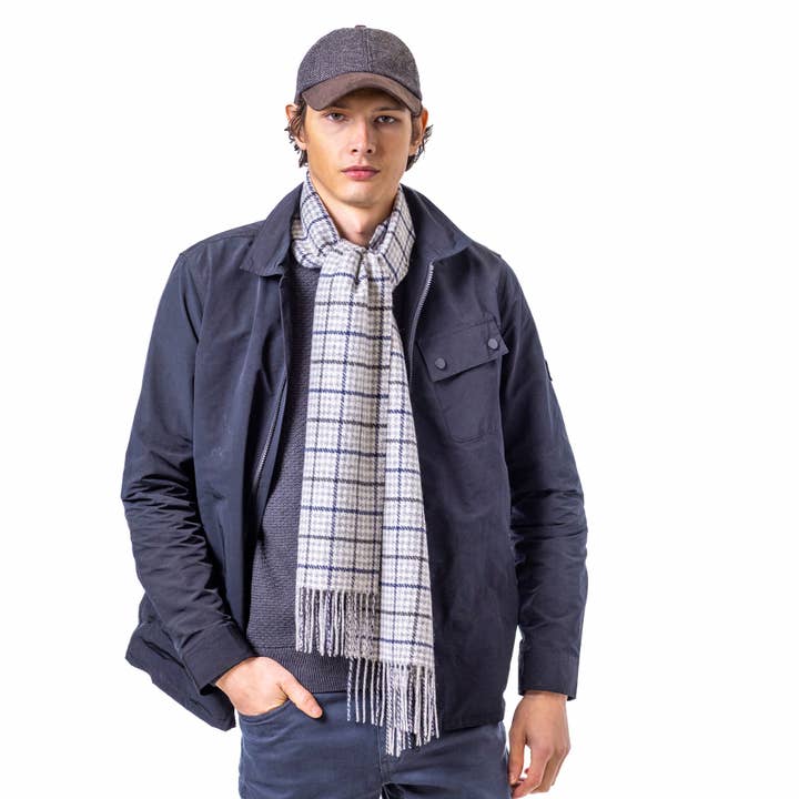 Heritage Traditions - Wholesale Scarf - Men's - Check Wool Scarf16