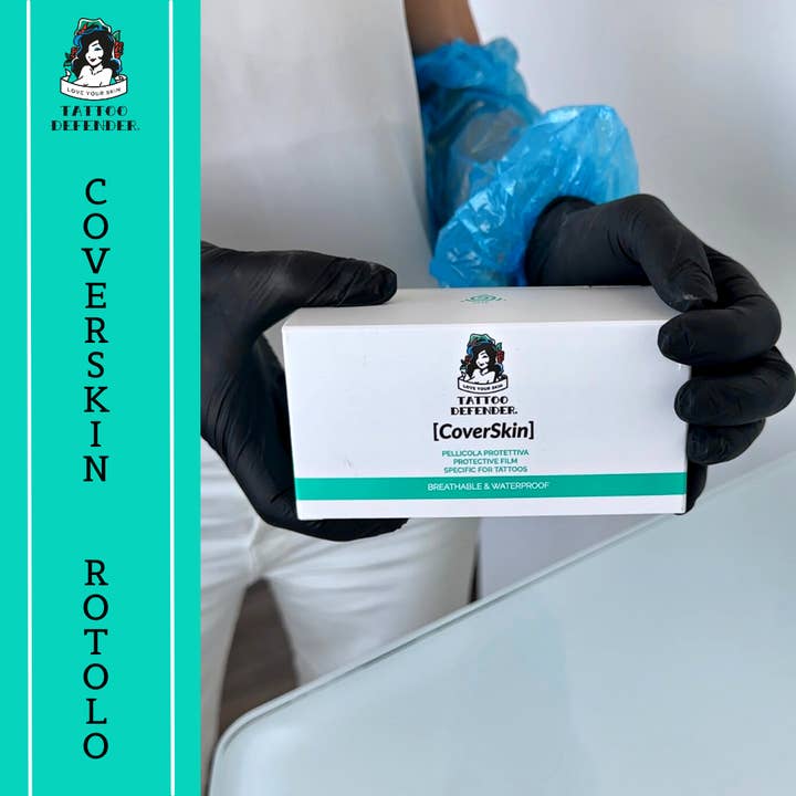 Tattoo Defender - Wholesale Tattoo ointment/care - Water-repellent protective roll film for tattoos2