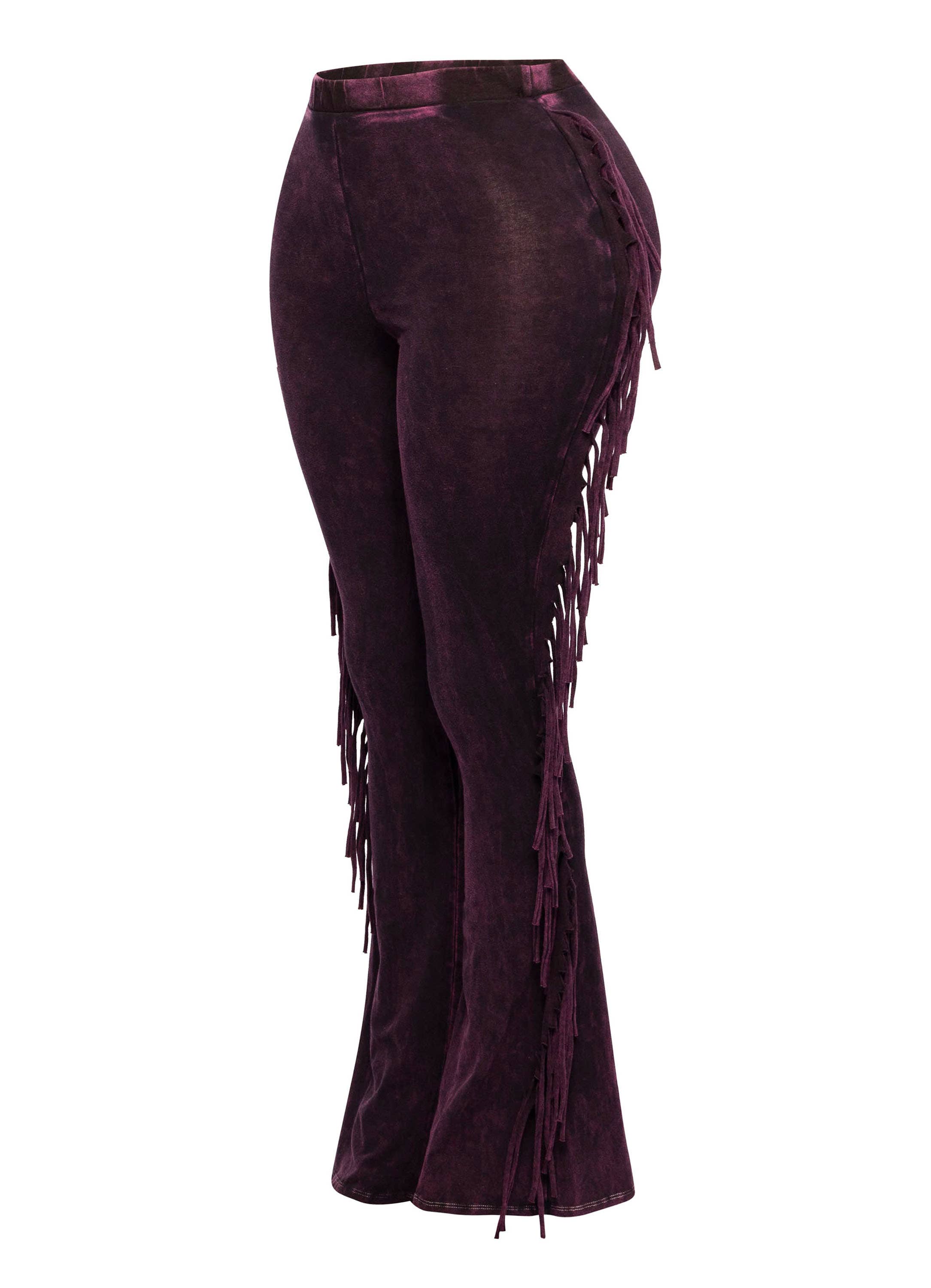 K Too - Wholesale Pants - Women's - Fringe detailed pants11