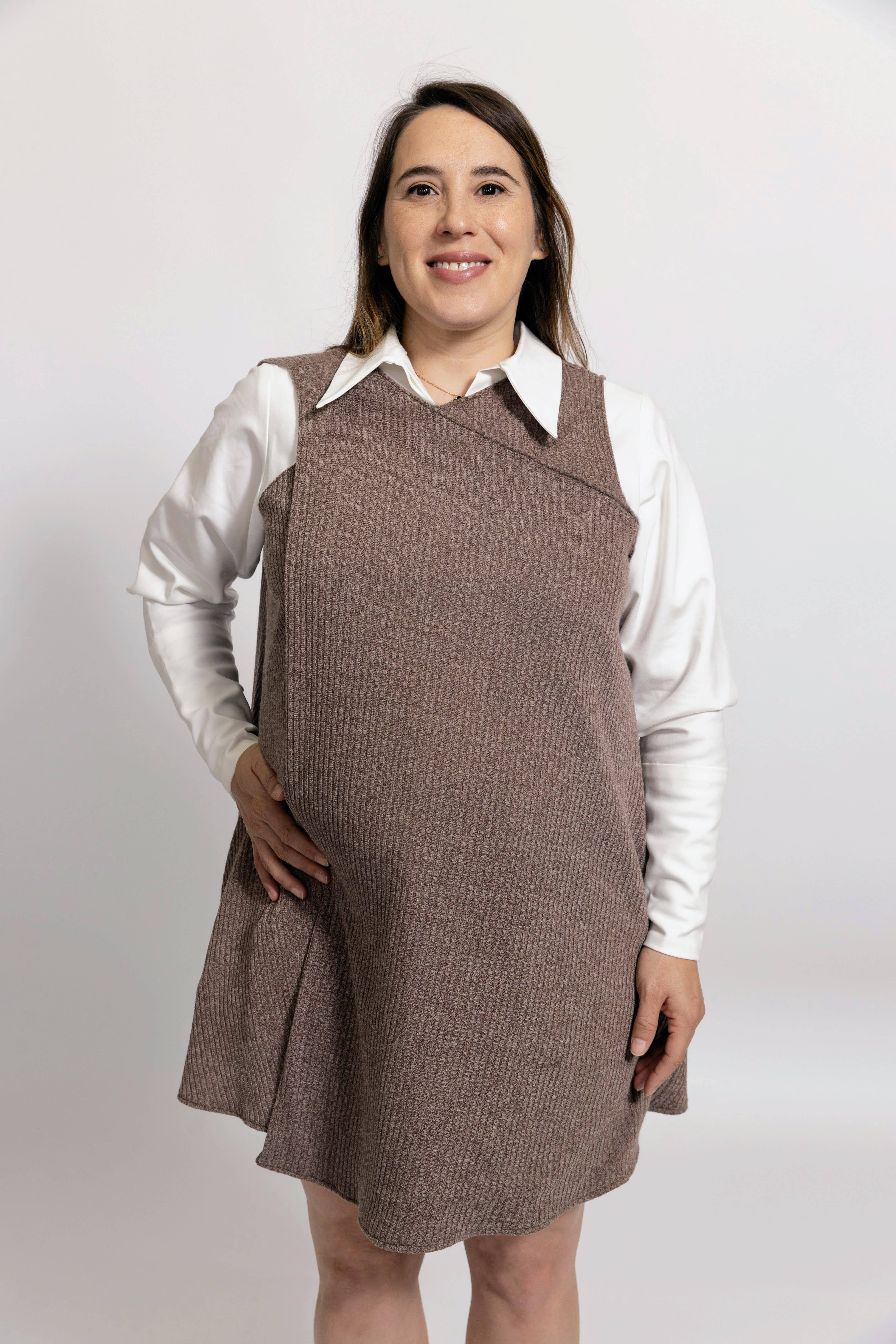 CQuinn - Wholesale Dress - Women's - Belfast Dress - Mocha5