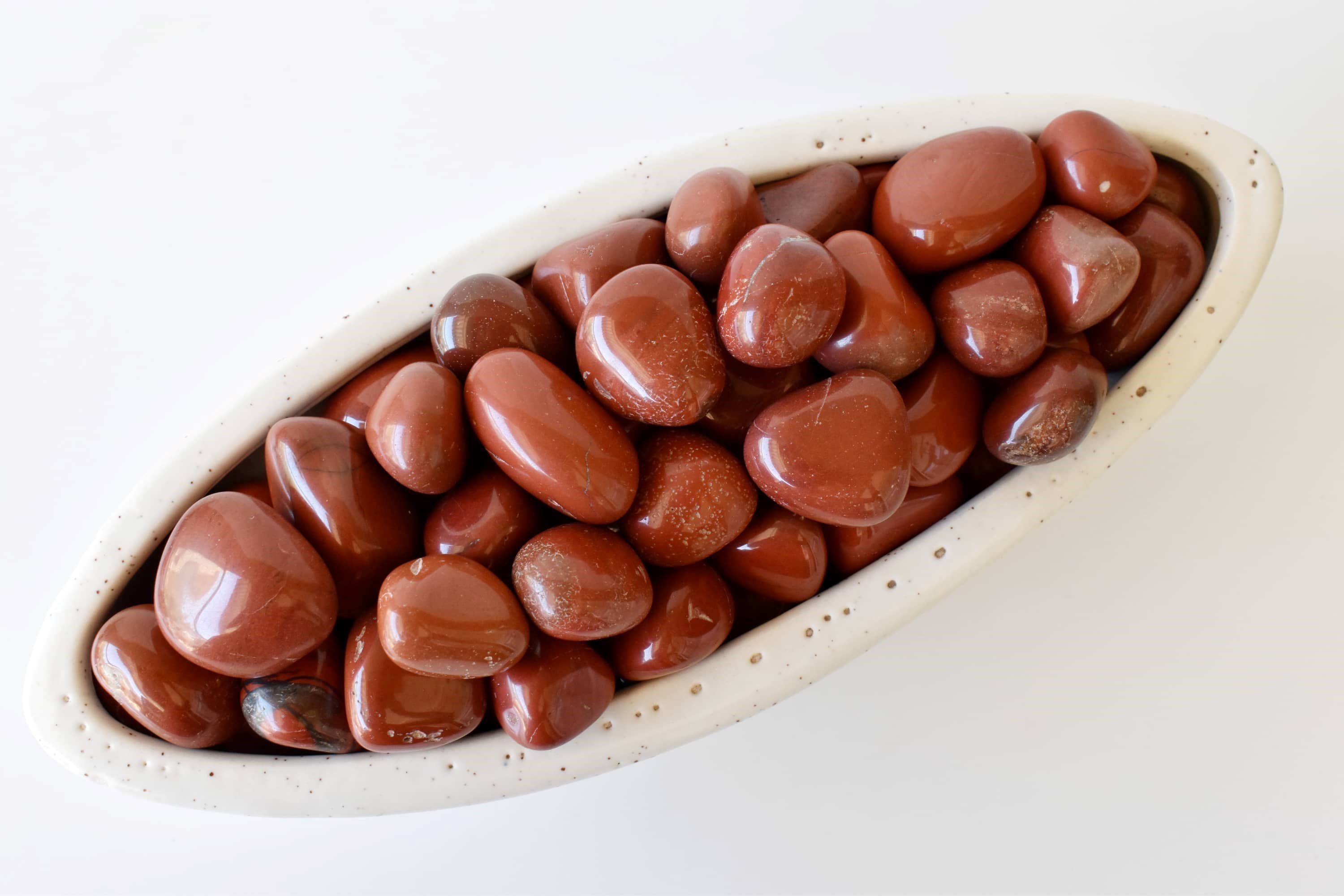 Soothing Crystals - Wholesale Spiritual Stone/Crystal - 1Pc Tumbled Stones | Red Jasper | Healing Tumbled Stones4