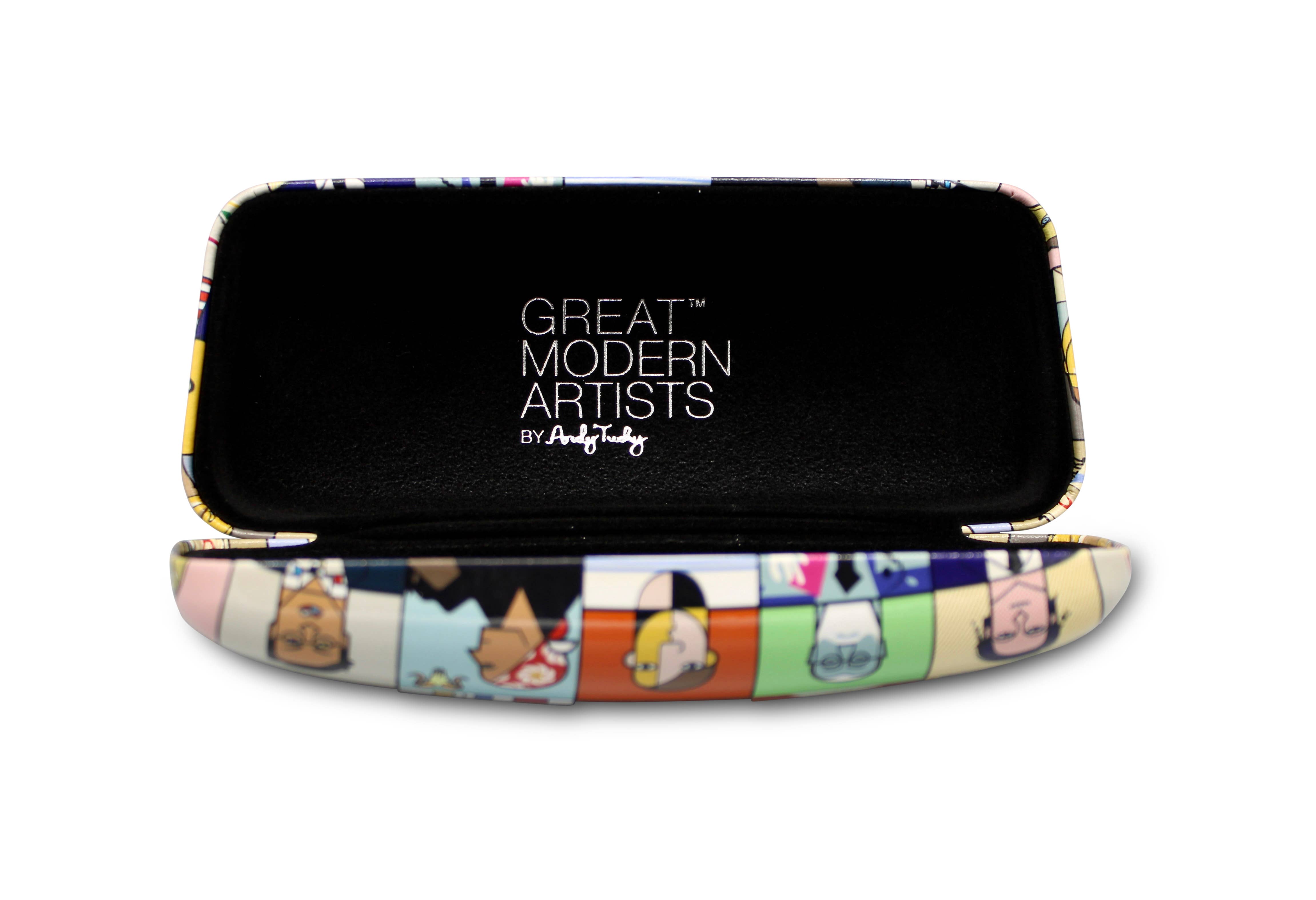 Great Modern Artists – Estojos para óculos e óculos de sol - Unissexo por atacado – Estojo de Óculos Grandes Artistas Modernos2