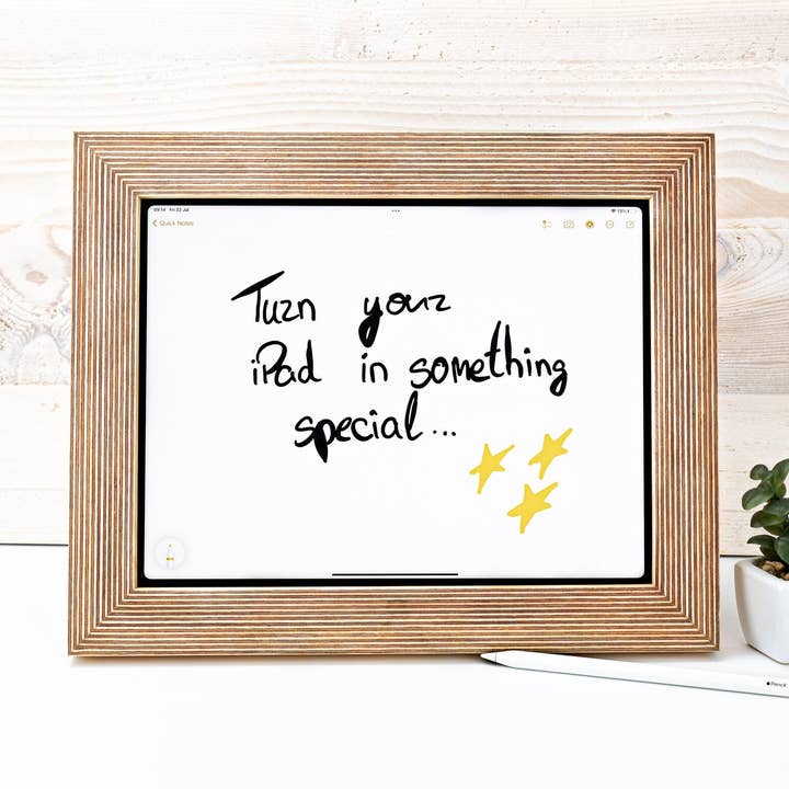 Wooden Display Frame for IPad - Stand, Holder, Wood Case for wholesale by SIA EventFrame