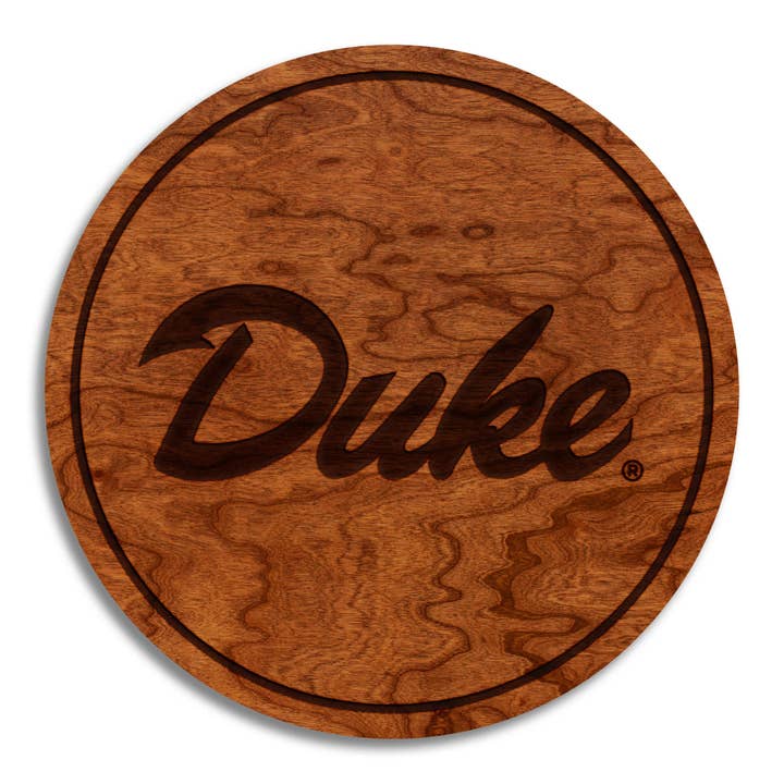 LazerEdge - Wholesale Coasters - Duke University Coaster Duke University Wordmark Coaster