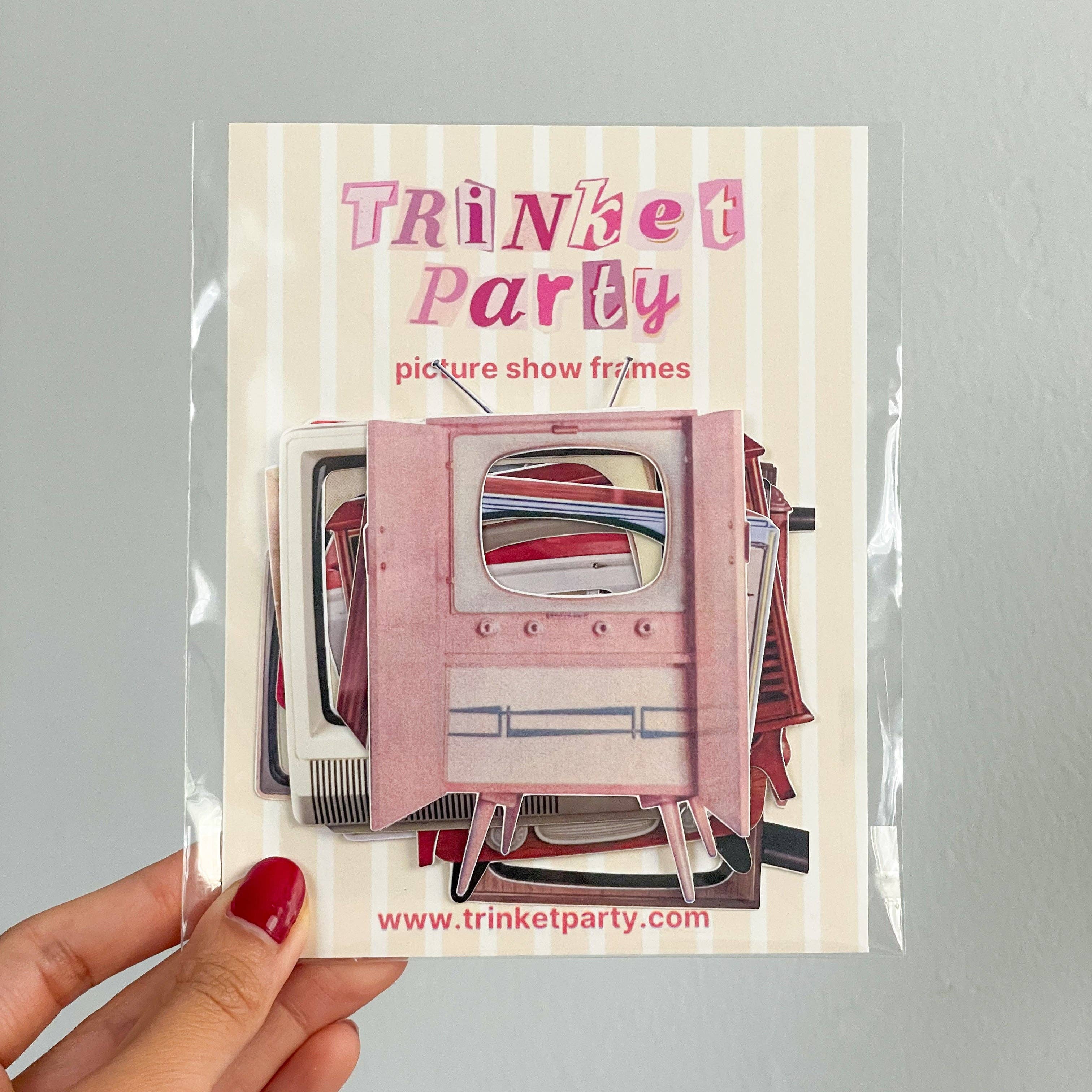 Trinket Party - Wholesale DIY Craft Kit - Picture Show TV Frames Kit2