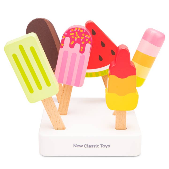 New Classic Toys EU - Wholesale Wood Toy - Kids - Ice Cream Set - 6 Pieces4