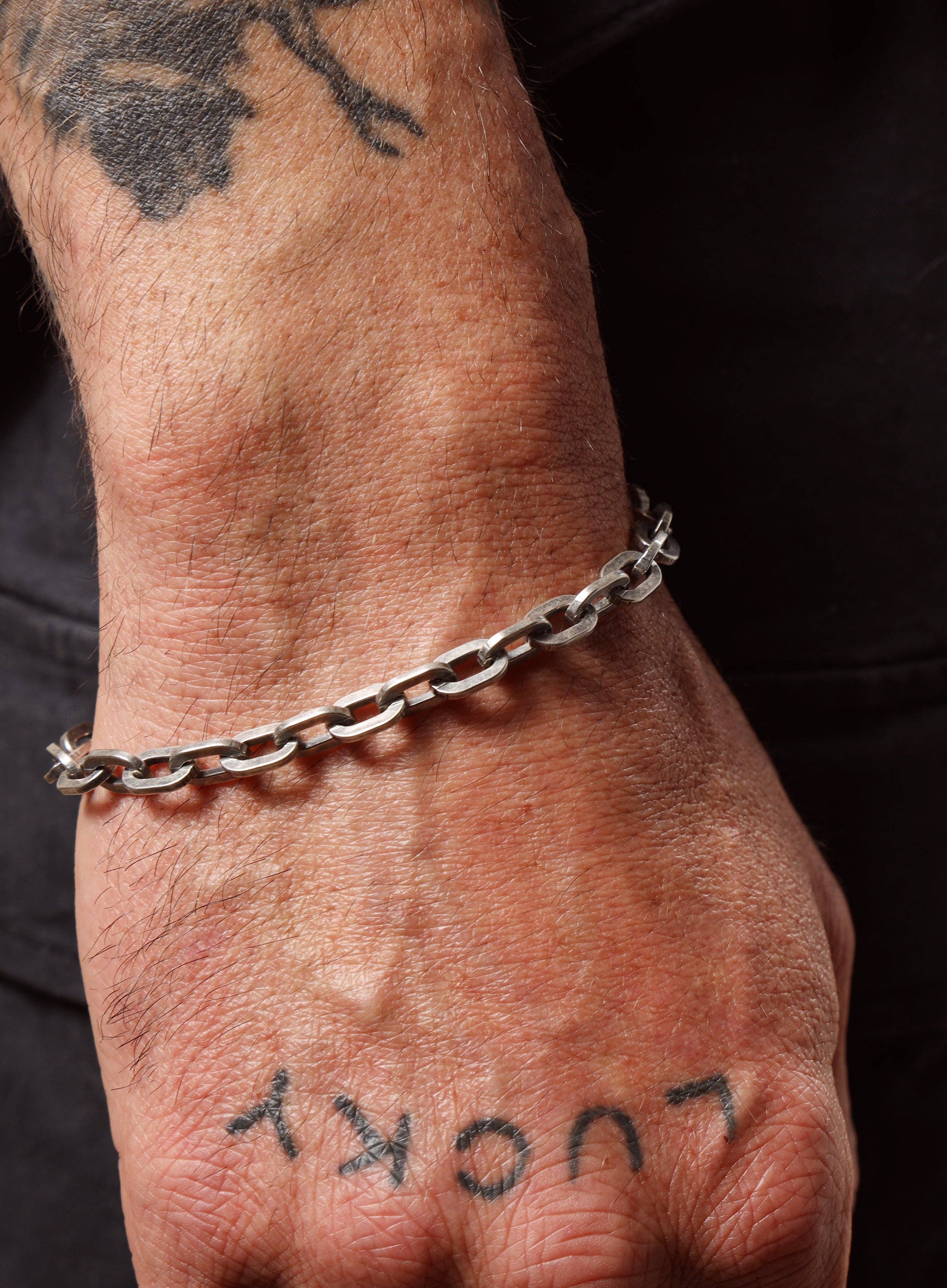 We Are All Smith – Großhandel Glieder- & Kettenarmband – Dickes Kabelkettenarmband aus 925er-Sterlingsilber für Herren7