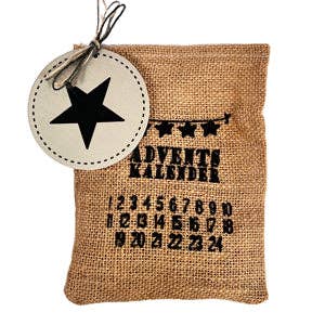 Calendario dell'Avvento sacco con ripieno dolce per la vendita all'ingrosso da parte di Wunderle GmbH
