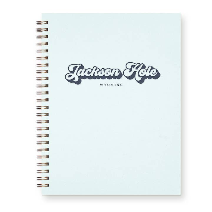 Ruff House Print Shop - Venta al por mayor Cuadernos - Custom City Retro Script Journal: cuaderno con líneas