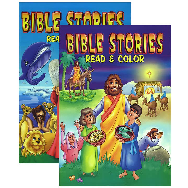BIBLE STORIES Coloring Book for wholesale by Luna Office Supply - Everyday Essential