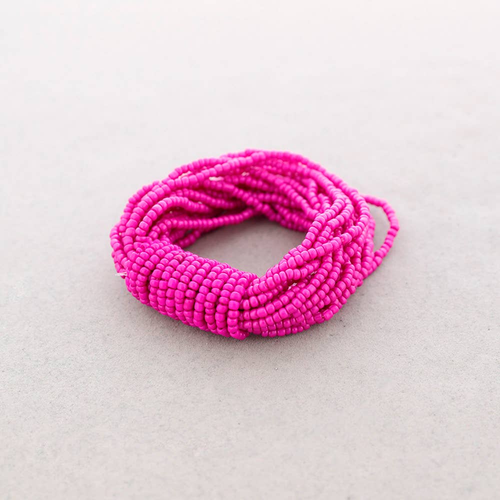 Sonata - Wholesale Beaded Bracelet - Multirow Elastic Bracelet - Beads8