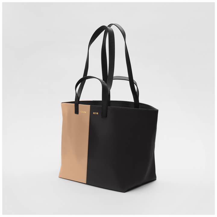Cahu Paris - Wholesale Tote Bag - Women's - The Cream/Black Practice1
