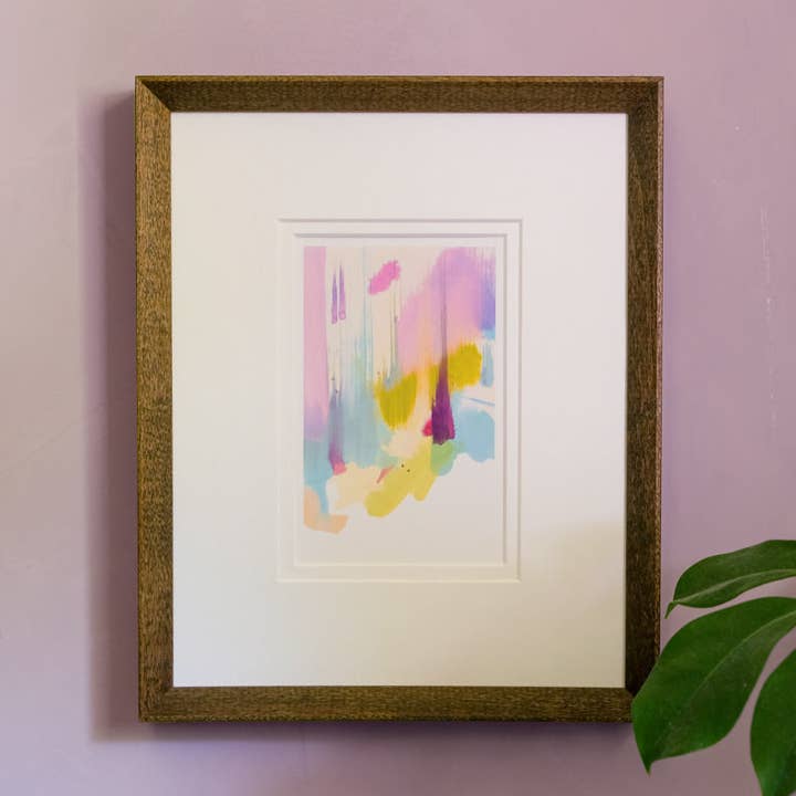 Forest Blur Fine Art Mini Print by Katherine Simdon for wholesale by Katherine Simdon