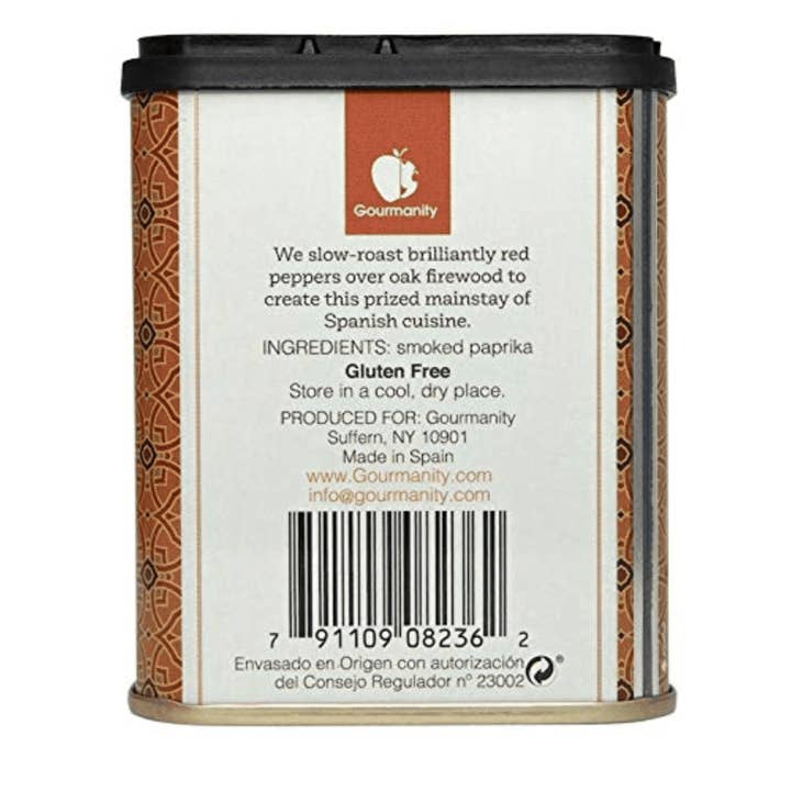 Think Distributors - Wholesale Dried Spice - Gourmanity Sweet Smoked Spanish Paprika Tin 2.47oz