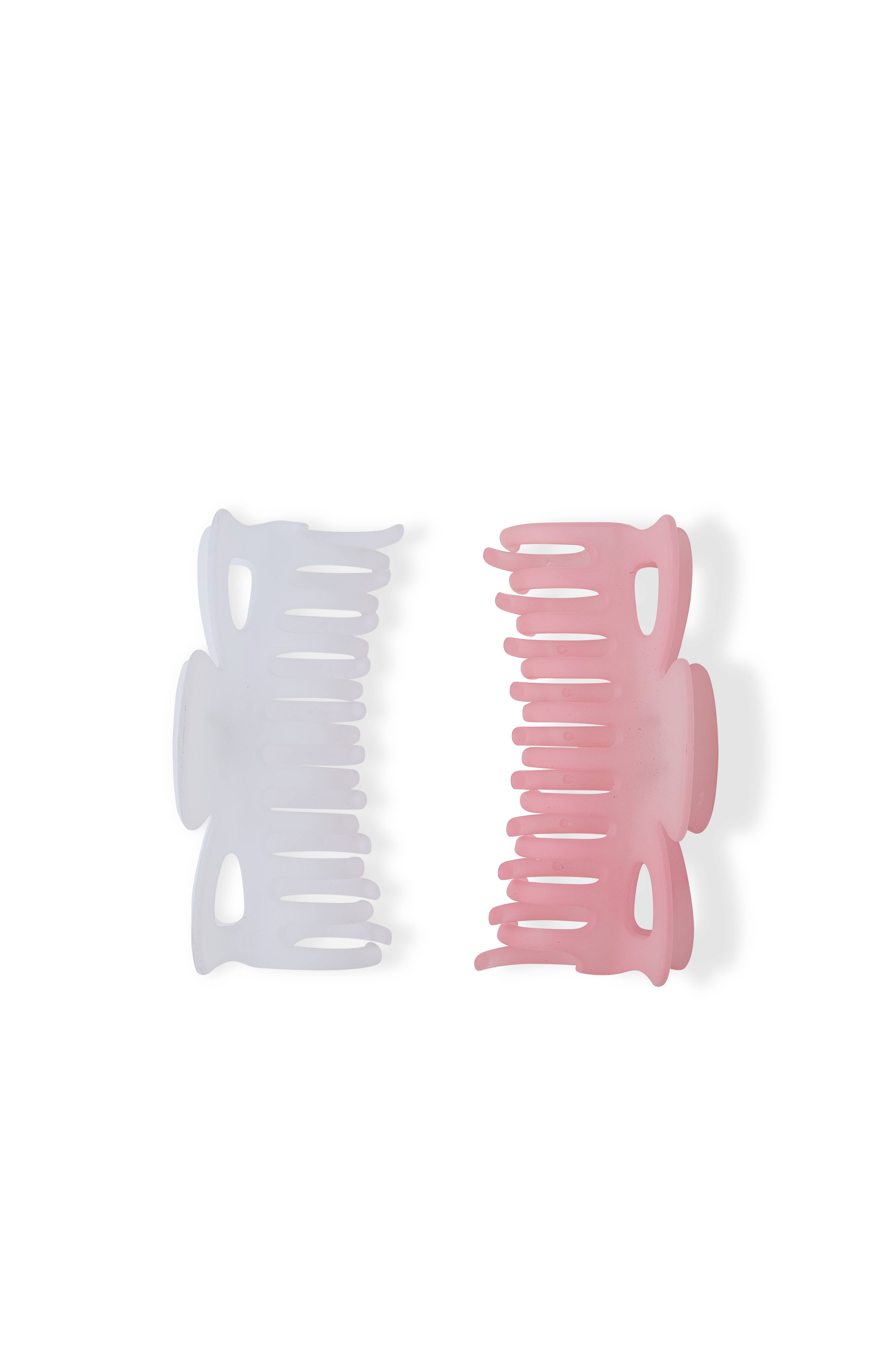 CooCoo Beauty – Clips para cabelo - Mulher por atacado – Garra de Borboleta Jumbo 2 PC - Bubblegum1