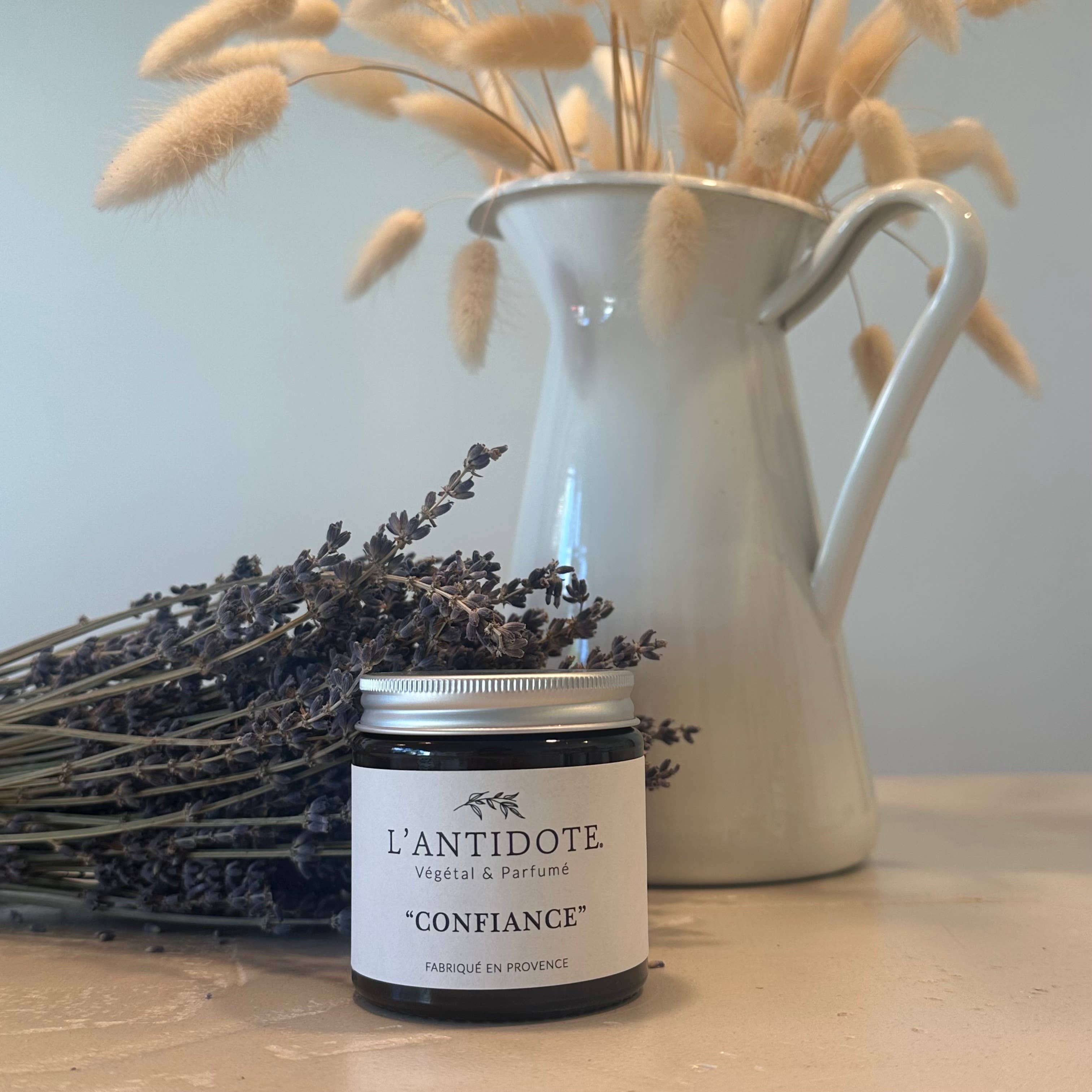 L'ANTIDOTE - Vente Bougie en bocal - Bougie CONFIANCE1