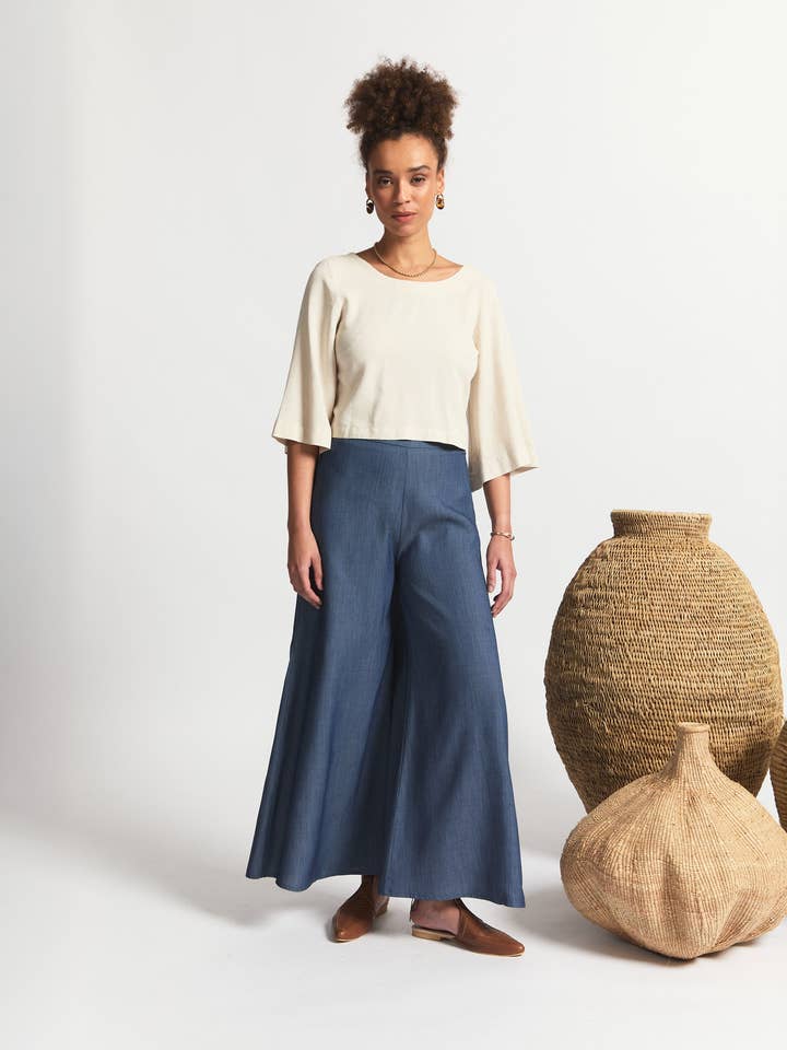 Darjeeling | Bredbenet Buks | Denim for engroshandel hos Sitting Pretty