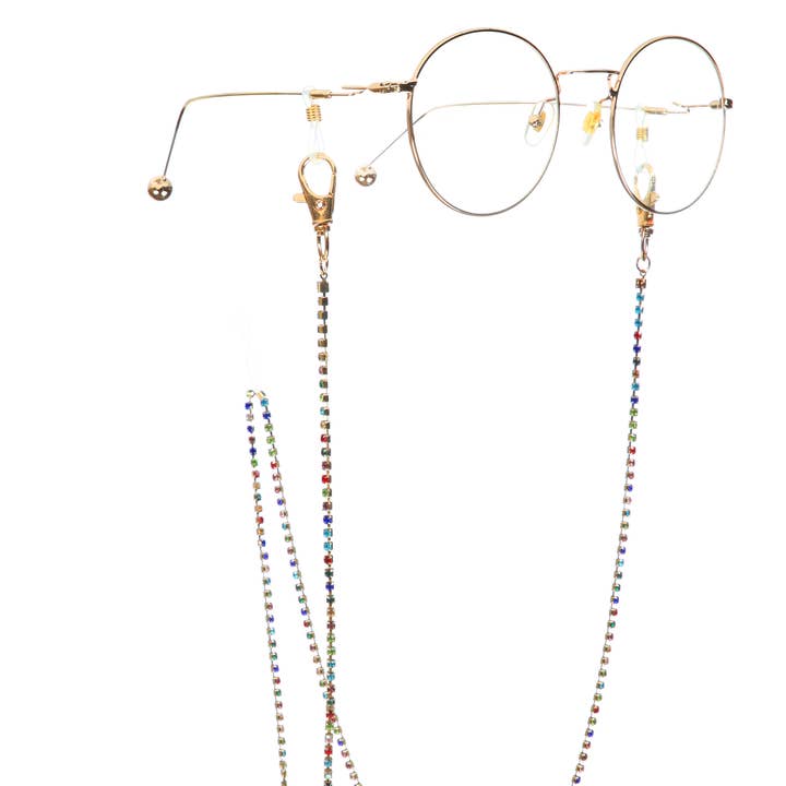 Ole - Vendita all'ingrosso Custodia/supporto per occhiali - Donna - Collane per occhiali da vista con catene di strass
