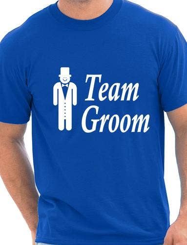 Print4U - Wholesale Screen printed t-shirt – Men′s - Team Groom Stag Night Wedding T-Shirt5