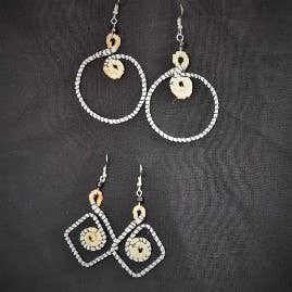 Banana Leaf Earrings for wholesale by Tanzania Shopper