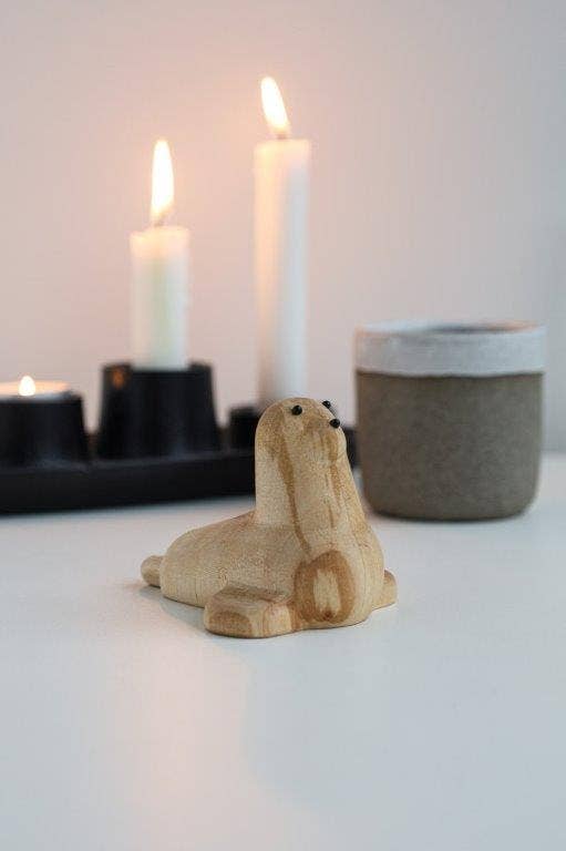 EMKO - Wholesale Decorative Figurine - I Piccolini Wooden Animal Decore Figures, Natural Birch Wood11