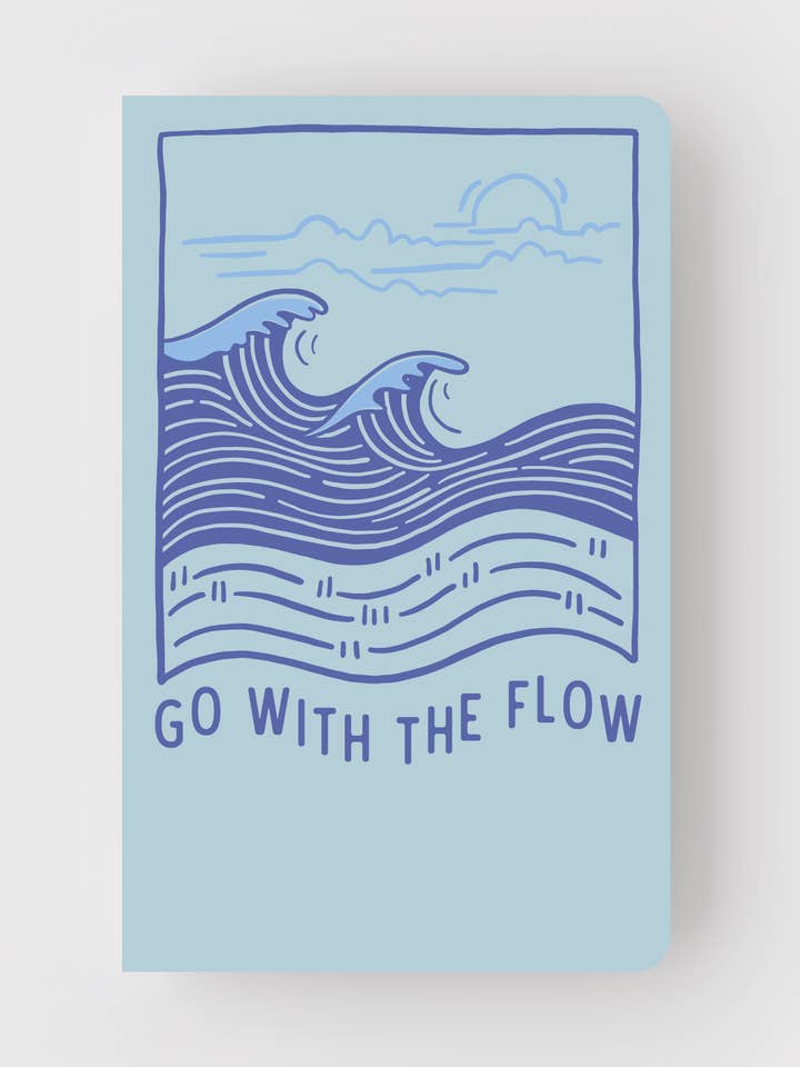 Kies voor het Flow Letterpress Notebook voor wholesale door Pike Street Press