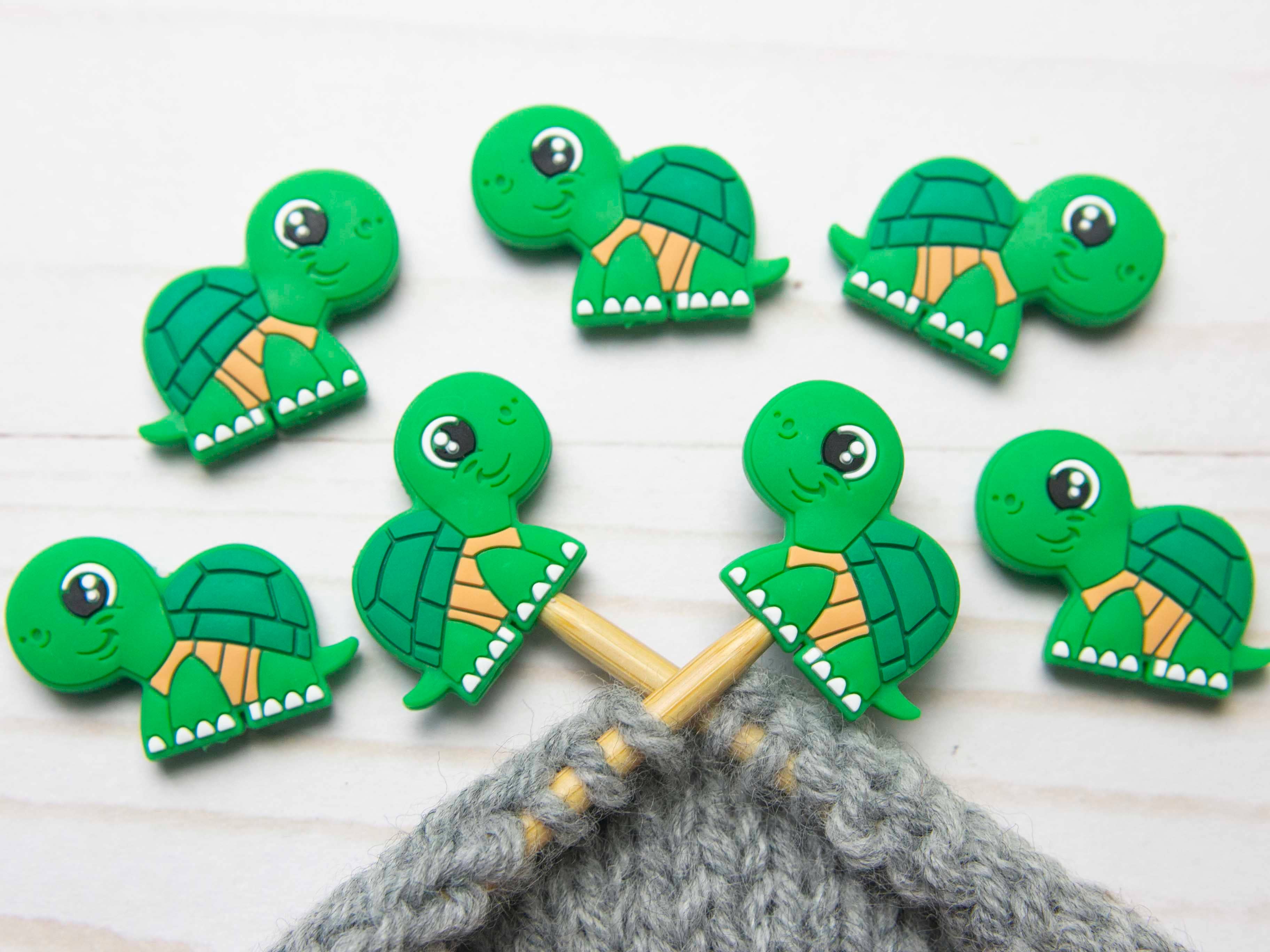 Fox & Pine Stitches - Wholesale Knitting/Crochet Supplies - Happy Turtle | Stitch Stoppers1