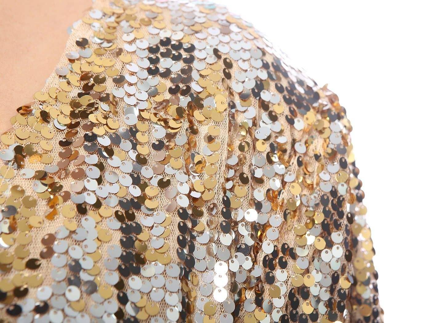 Anna Kaci Wholesale - Wholesale Jacket - Women's - Plus Size Sequin Bolero6