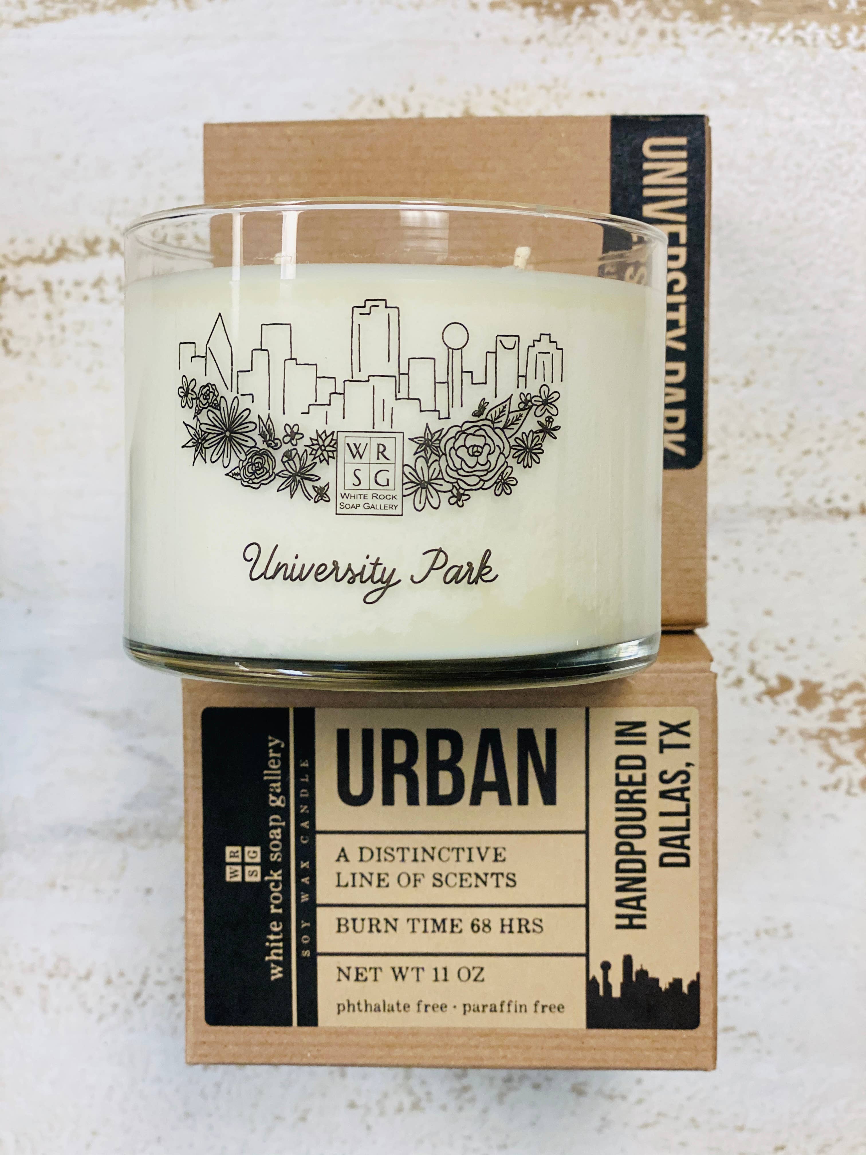 White Rock Soap Gallery - Wholesale Jar/Filled Candle - Soy Wax Candle Urban Collection27
