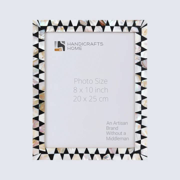 Handicrafts Home - Vendita all'ingrosso Cornice portafoto - Cornice per Foto Madreperla Iridescente, 3 Misure3