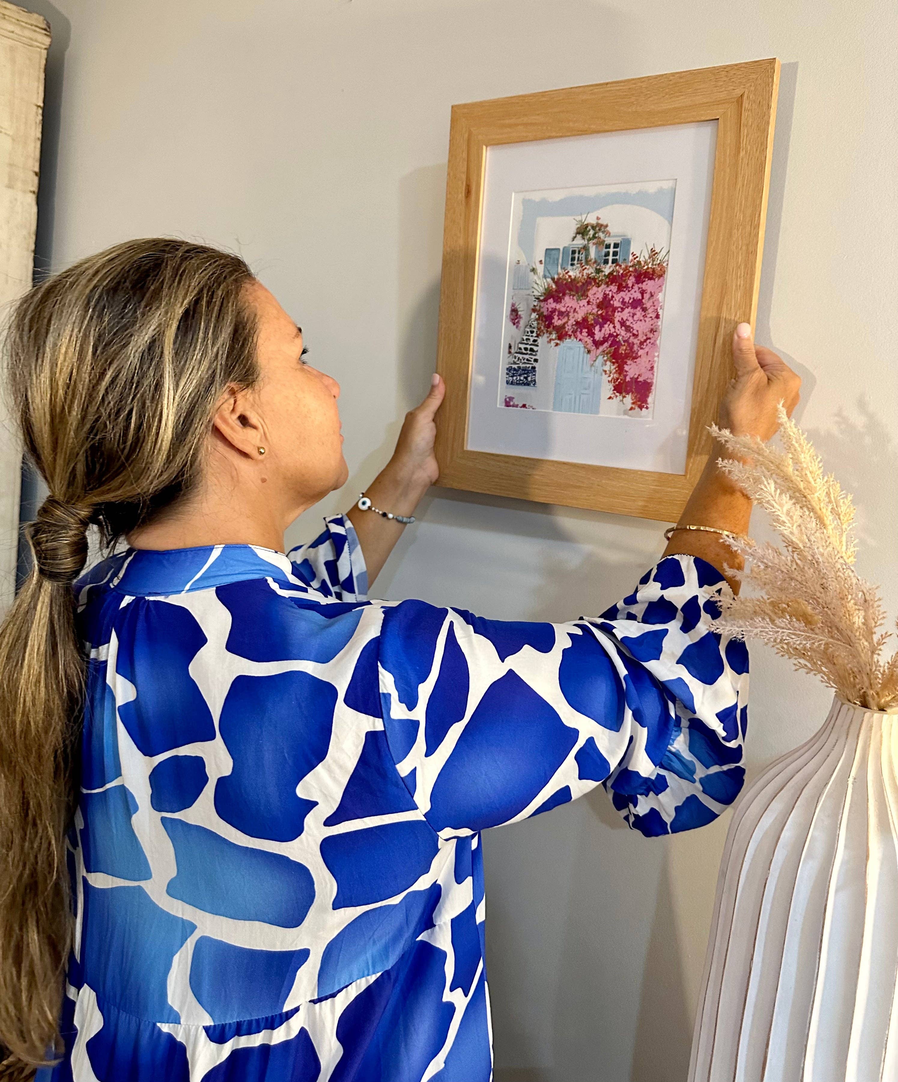 Rebecca Illustrated - Wholesale Art Print - MYKONOS - Art Print3