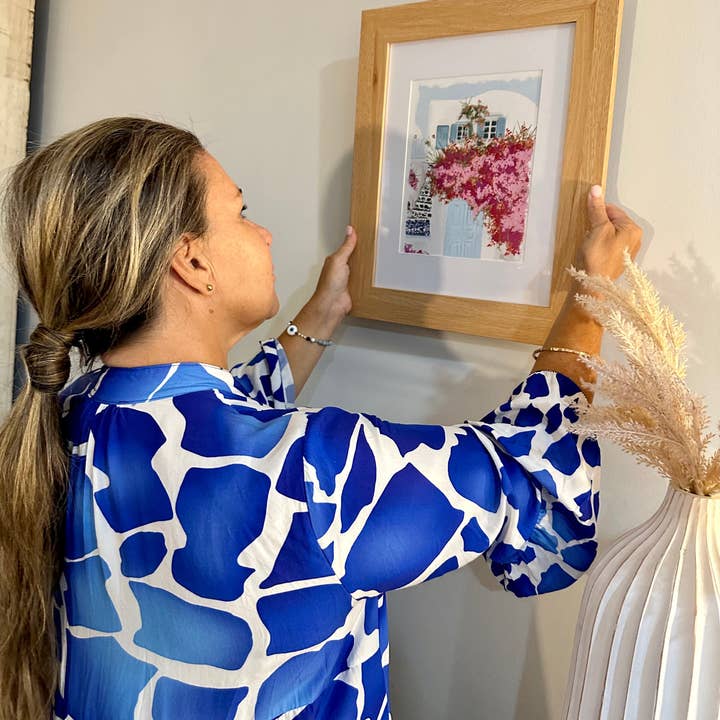 Rebecca Illustrated - Wholesale Art Print - MYKONOS - Art Print3