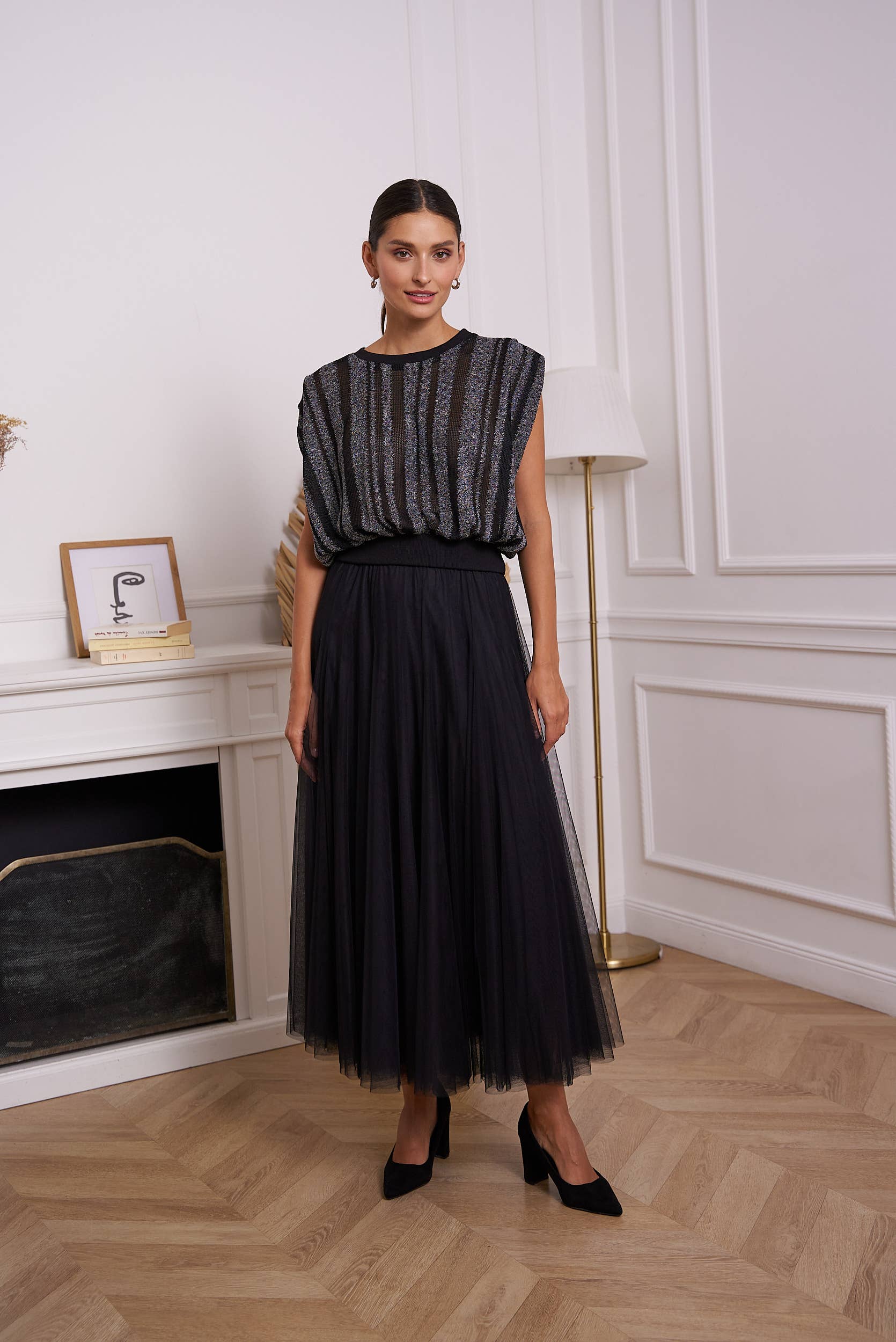 CHOKLATE PARIS (US No duties) - Wholesale Skirt - Women's - Amber tulle slim fit skirt - CK082024