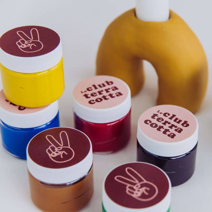 Club terracotta – wholesale DIY craft kit – Acrylic paint set