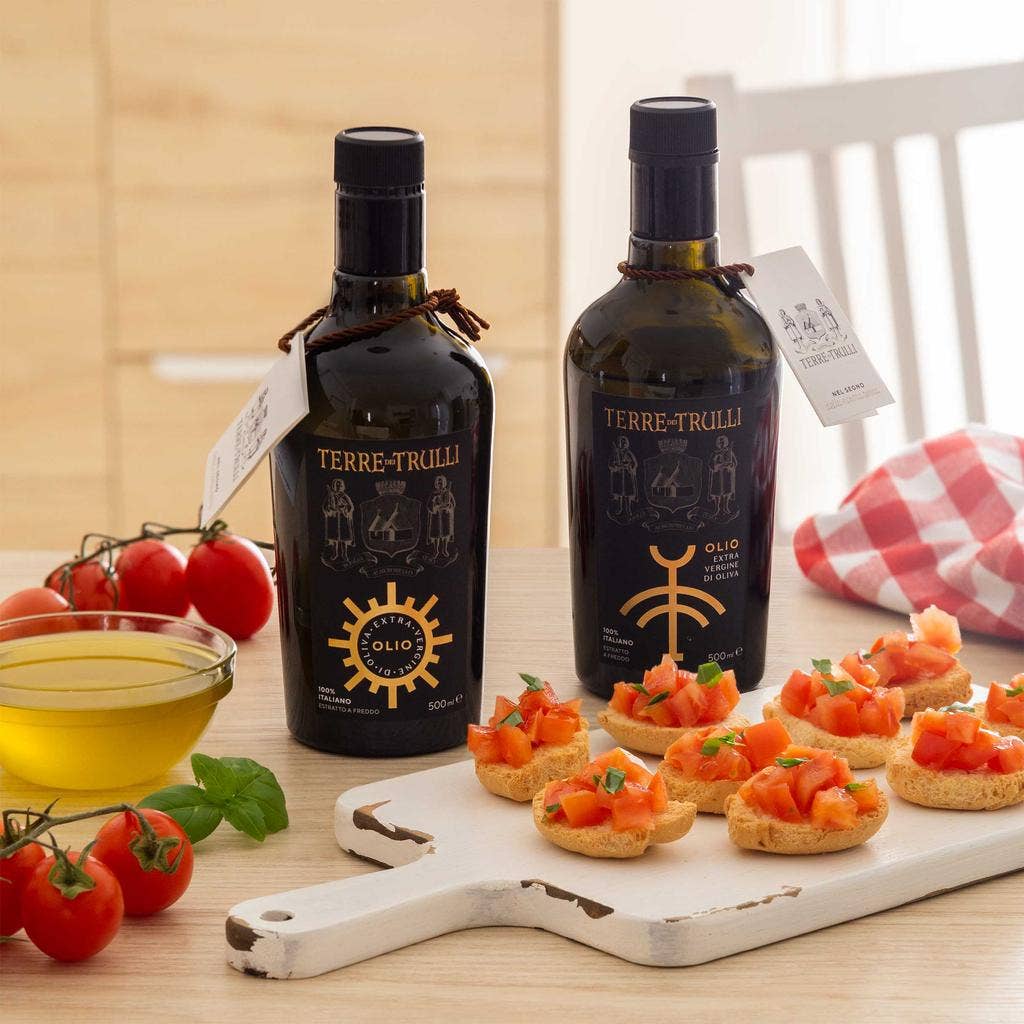 Terre dei Trulli - Wholesale Olive Oil - Italian Extra Virgin Olive Oil 0.5 L - Ostia con Raggi3