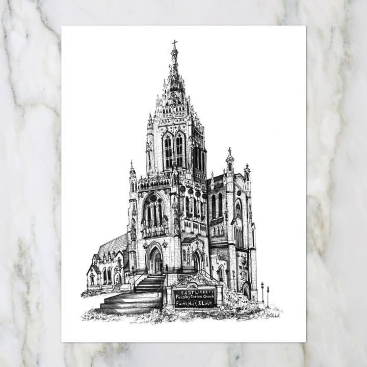 Cathedral Of Hope | Art Print for wholesale by KLoRebel Art Co.