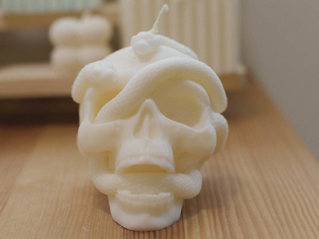 Sapphic Dreams - Wholesale Novelty Candle - Skull Candle0