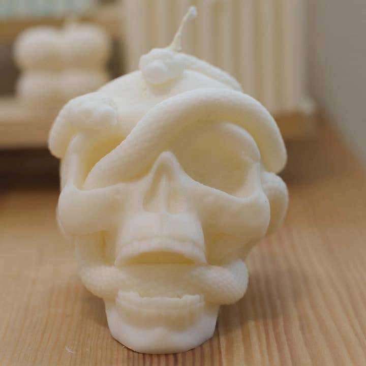 Sapphic Dreams - Wholesale Novelty Candle - Skull Candle