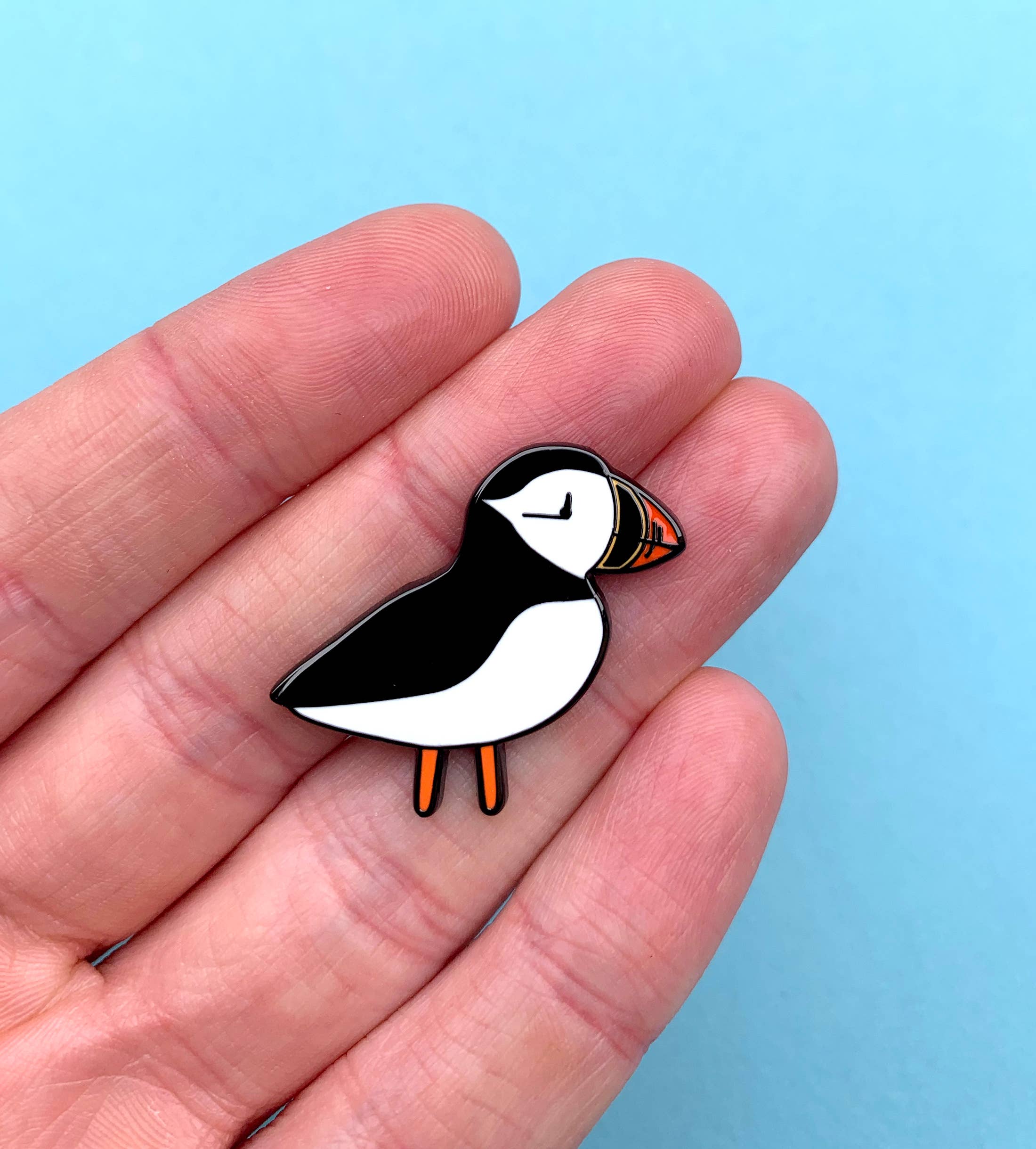 Tom Hardwick - Wholesale Reversspeld/knoop - Puffin emaille pin2