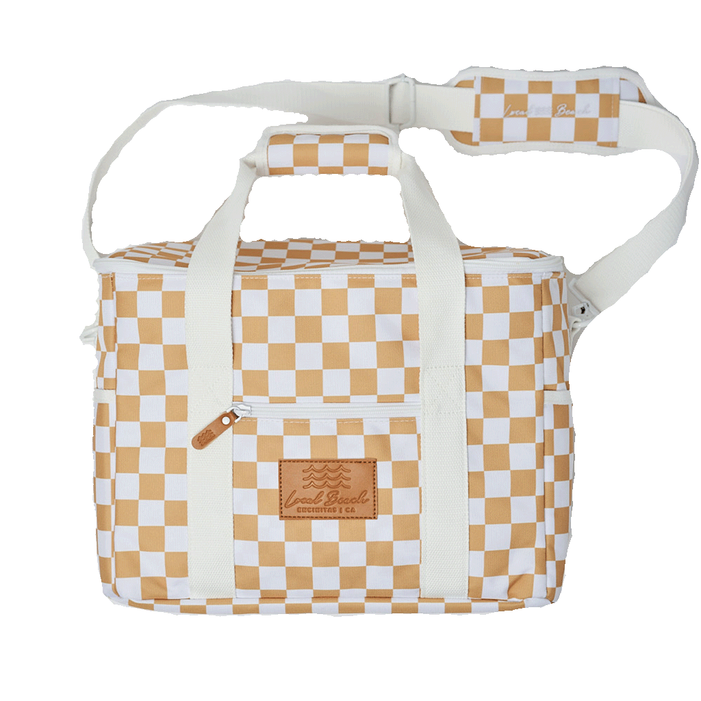 Local Beach - Wholesale Cooler/Cooler Bag - Packable Checker Cooler Bag2