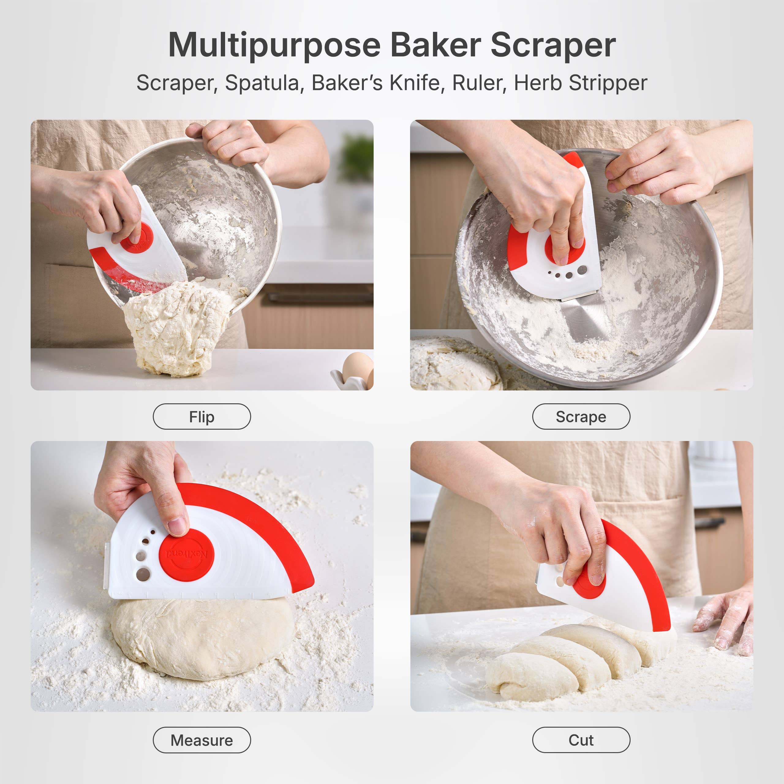 NexTrend - Wholesale Kitchen Tool/Gadget - Baker Scraper1