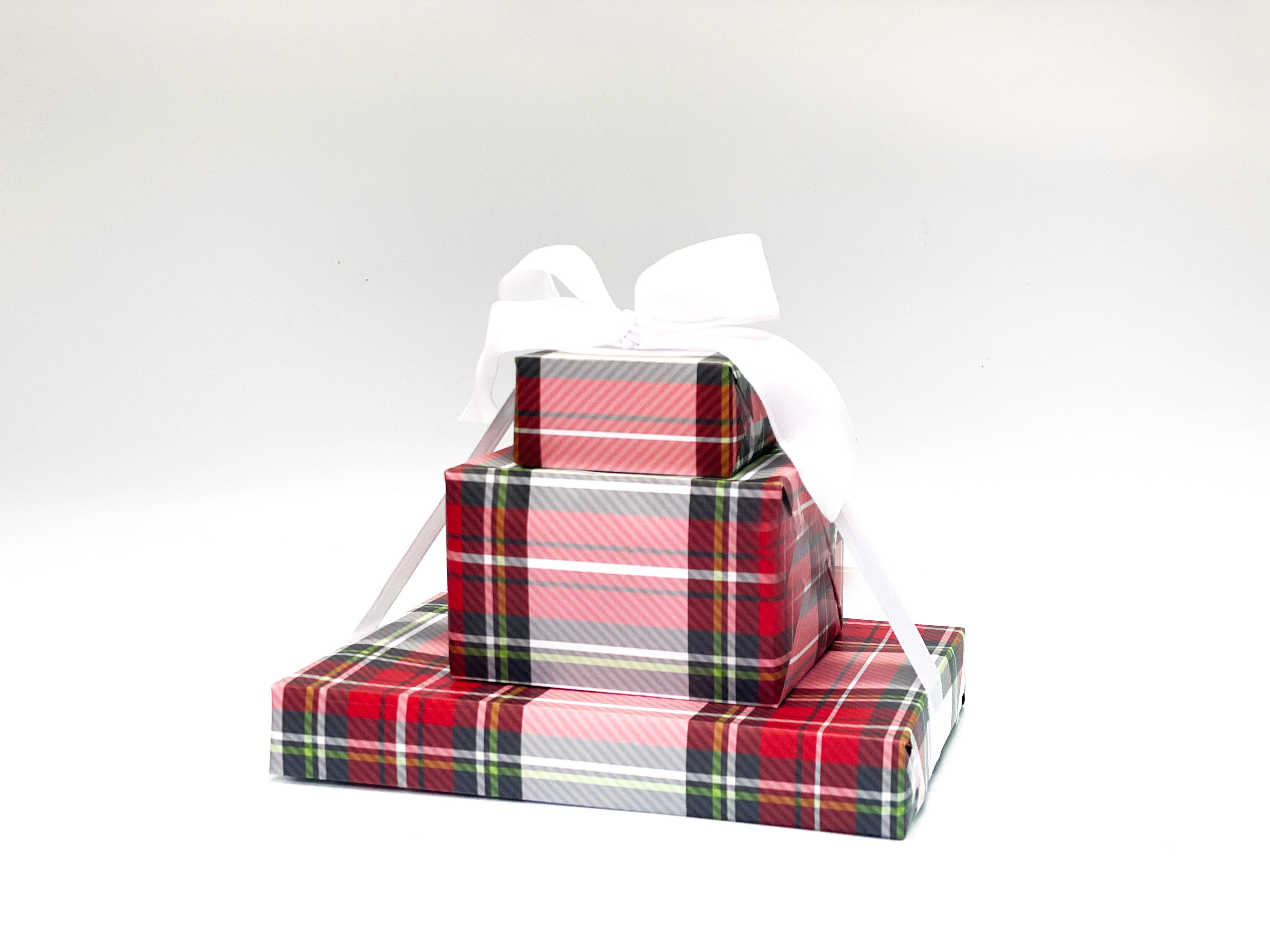 JOSIL Paperie & Gift - Wholesale Wrapping Paper Roll - Tartan Plaid Gift Wrap2