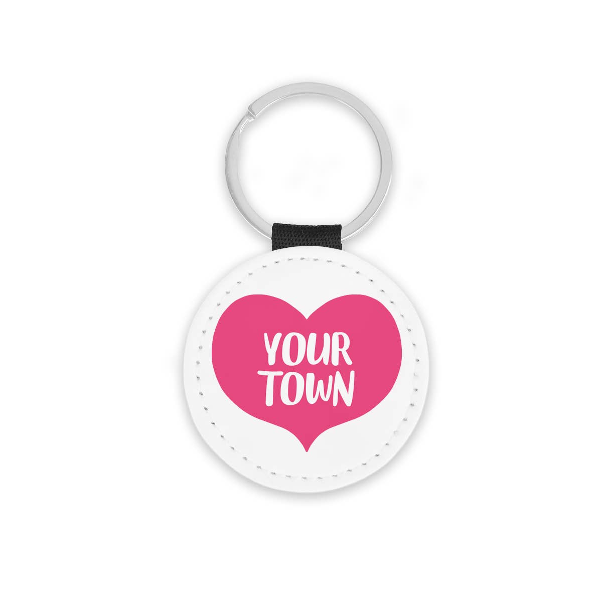 Rock Scissor Paper - Wholesale Keychain – Women's - Personalized City Key Chain Big Heart0