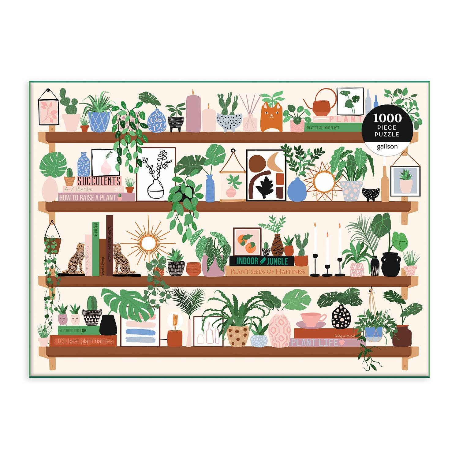 Chronicle Books - Wholesale Puzzle - Adult - Plant Shelfie 1000 Piece Puzzle2